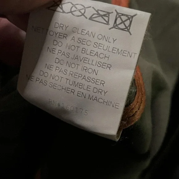 SER.O.YA Jacket Mens Medium Green Camo Military Field Coat Made In Italy SR103 - Picture 11 of 11